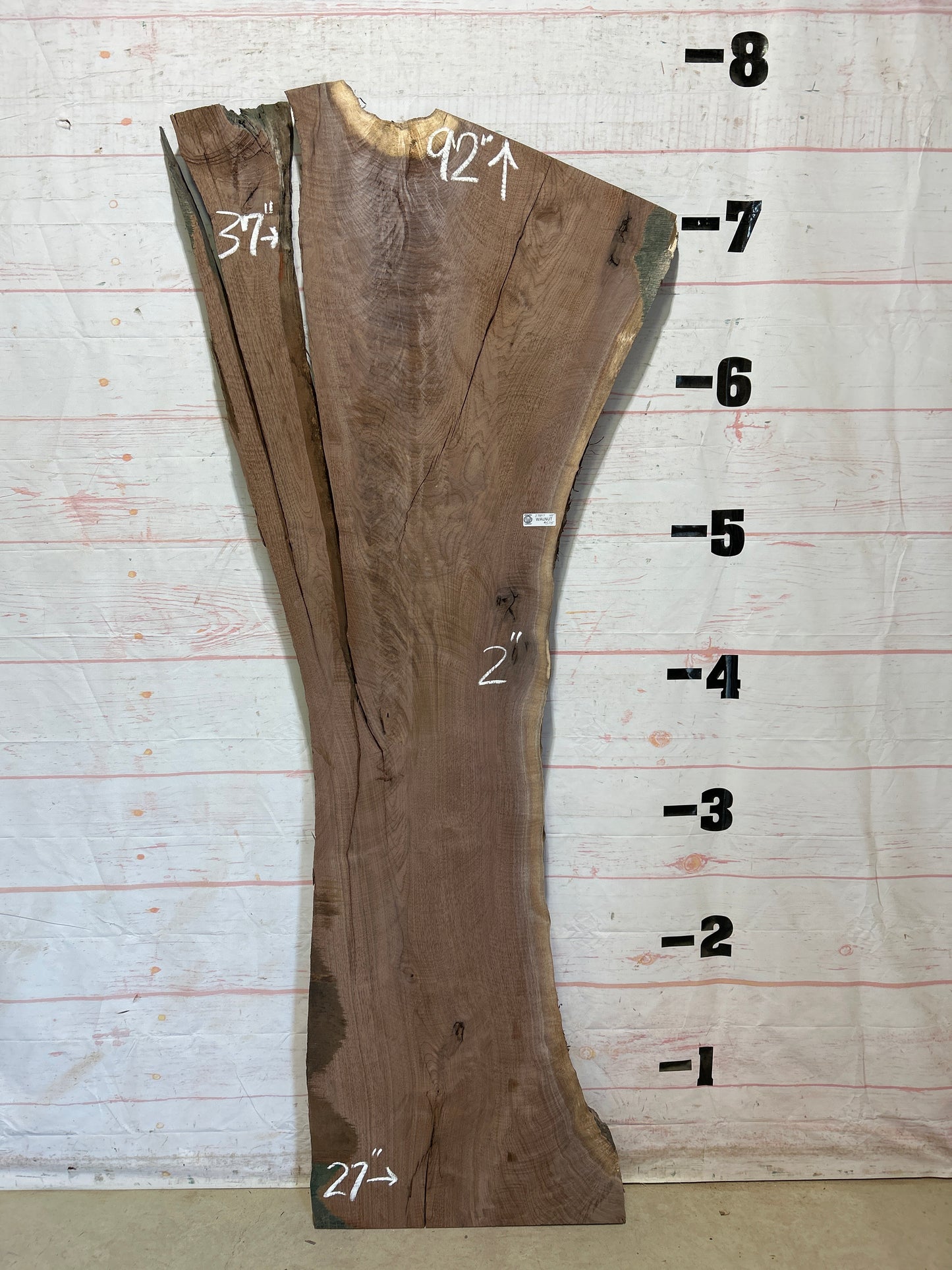 Live Edge Walnut Sku#27897A-41
