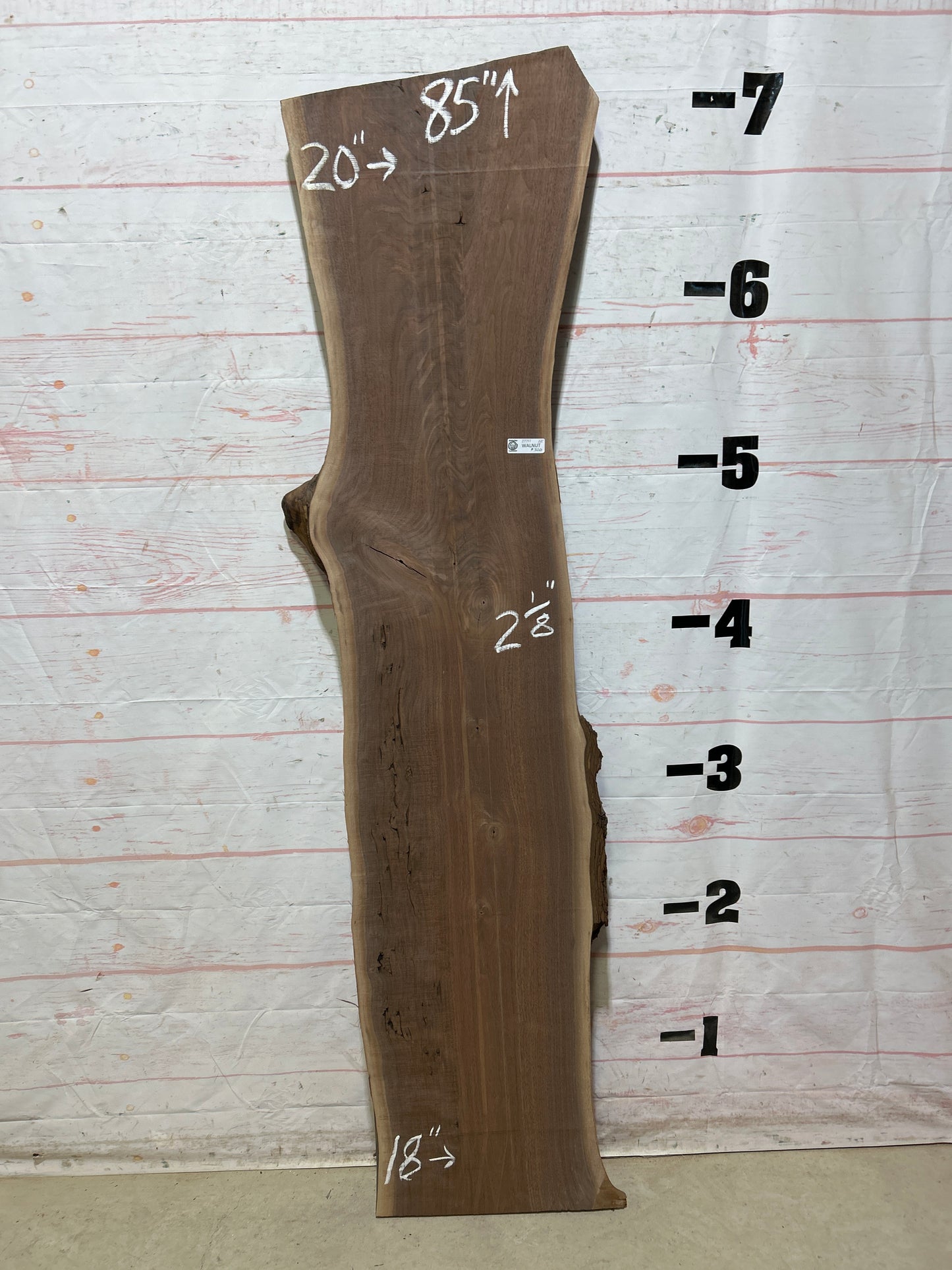 Live Edge Walnut Sku#27711G-22