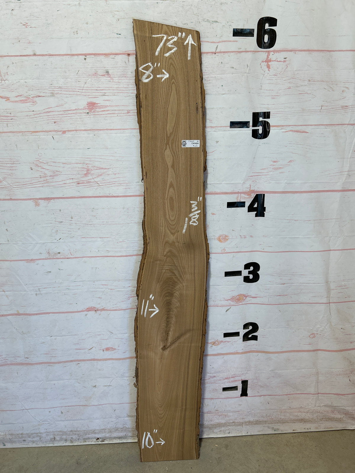 Live Edge Catalpa Sku#28668-8