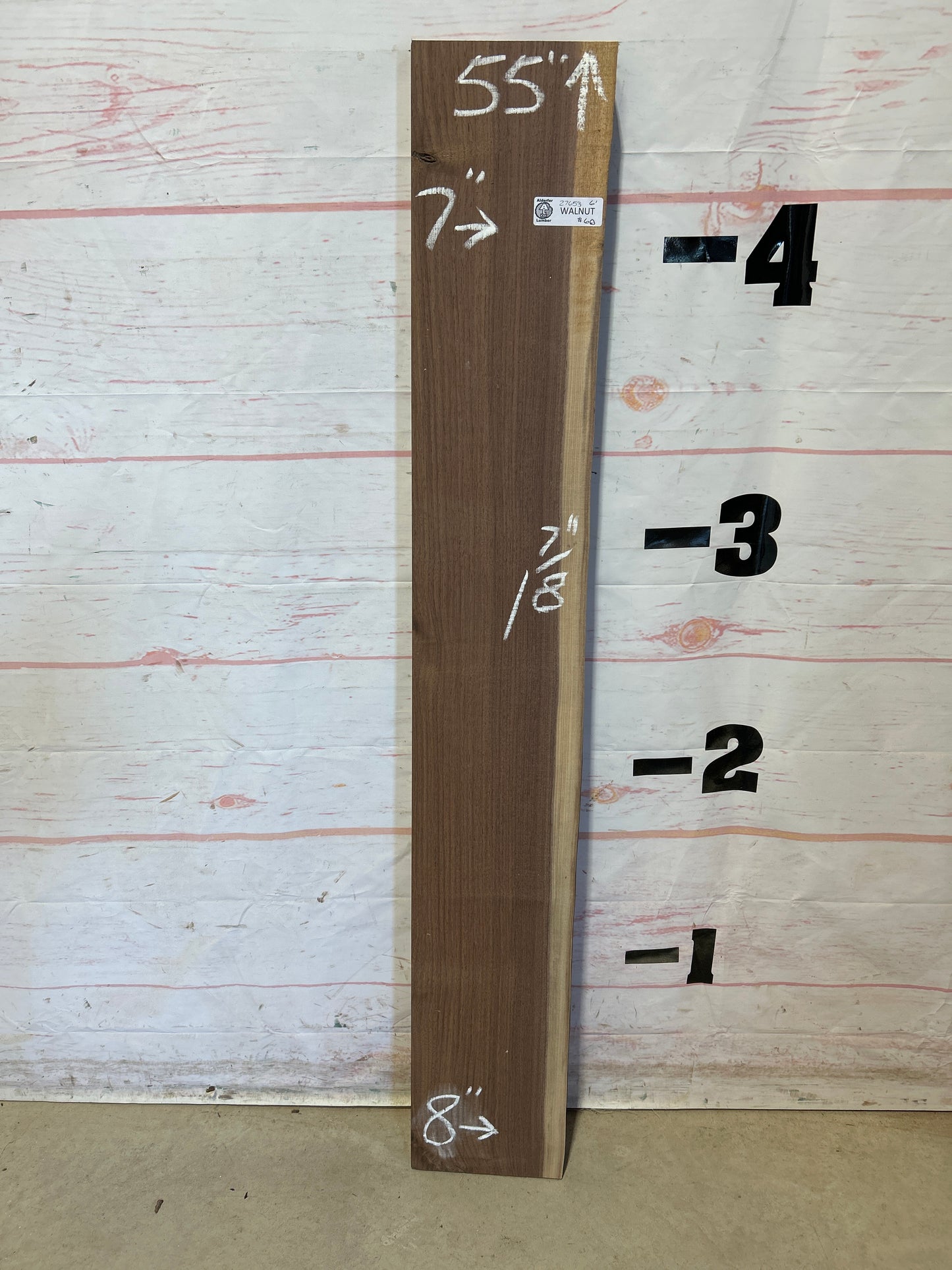 Live Edge Walnut Sku#27653C-6