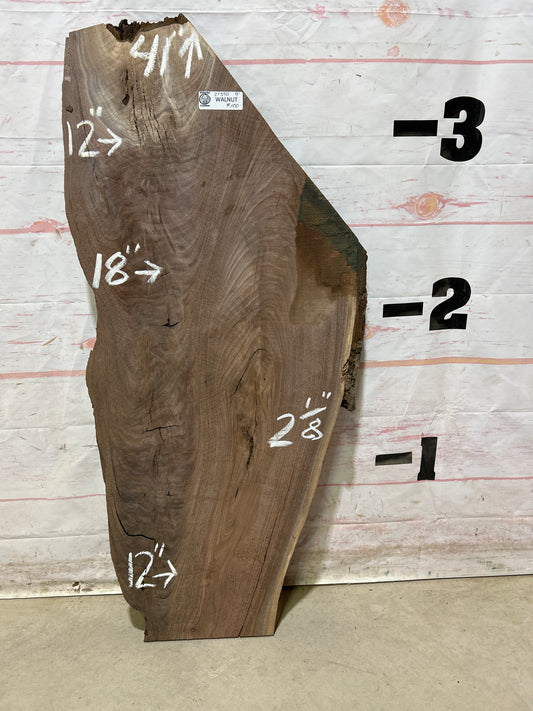 Live Edge Walnut Sku#27390M-9