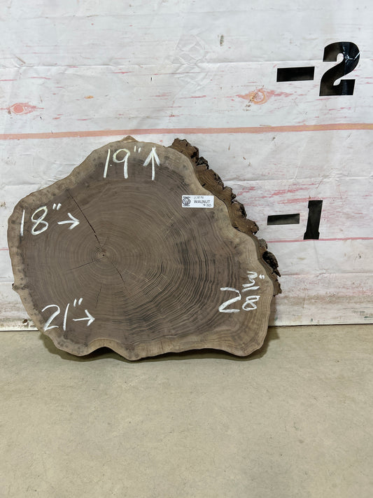 Live Edge Walnut Cookie Sku#27876M