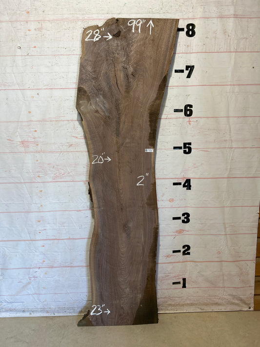 Live Edge Walnut Sku#28736K-33