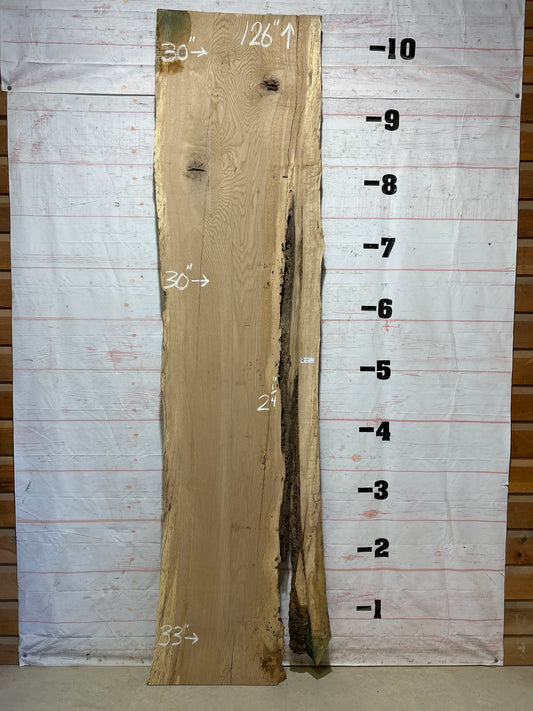 Live Edge White Oak Sku#27329-63