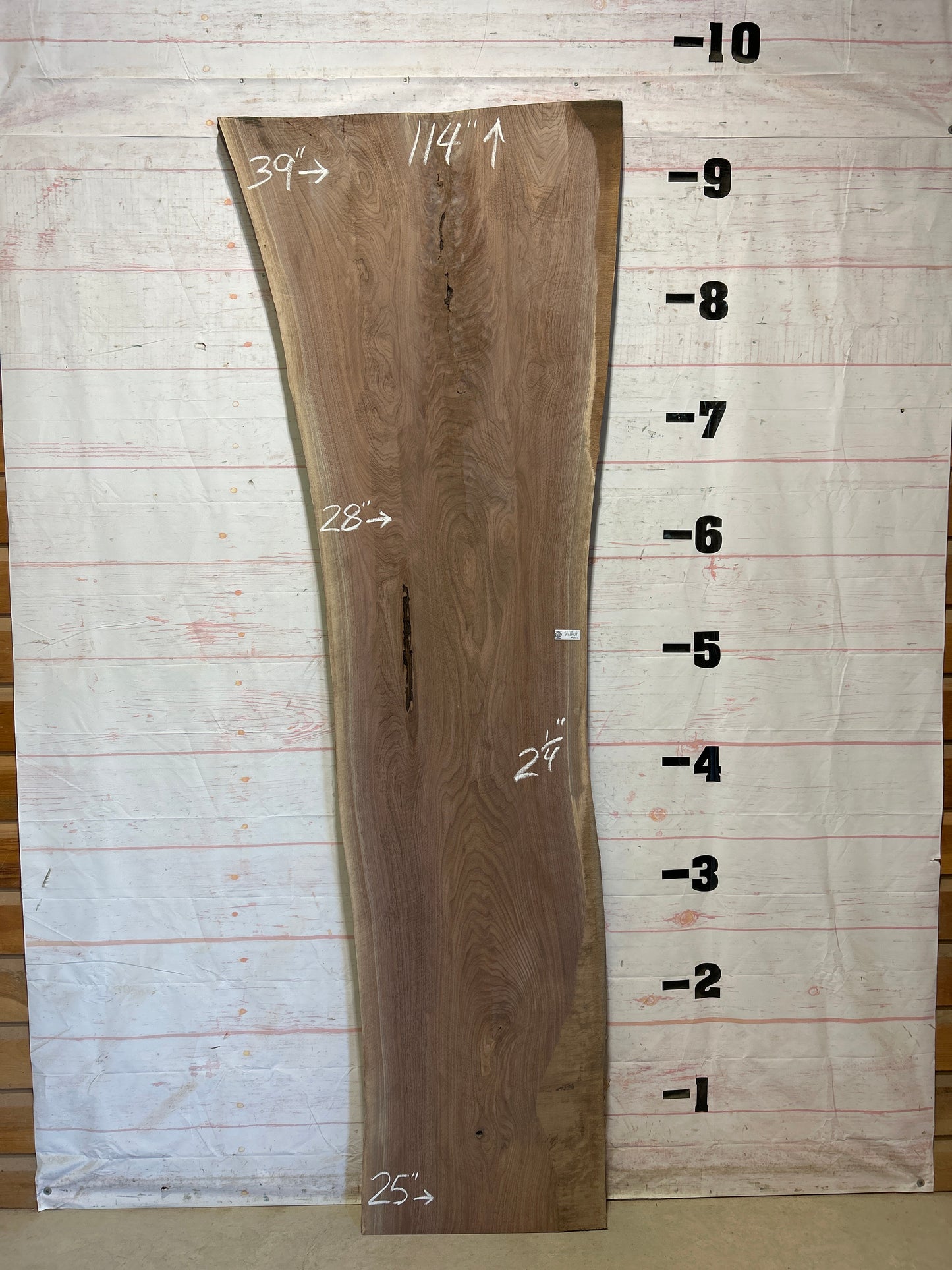Live Edge Walnut Sku#27718K-57
