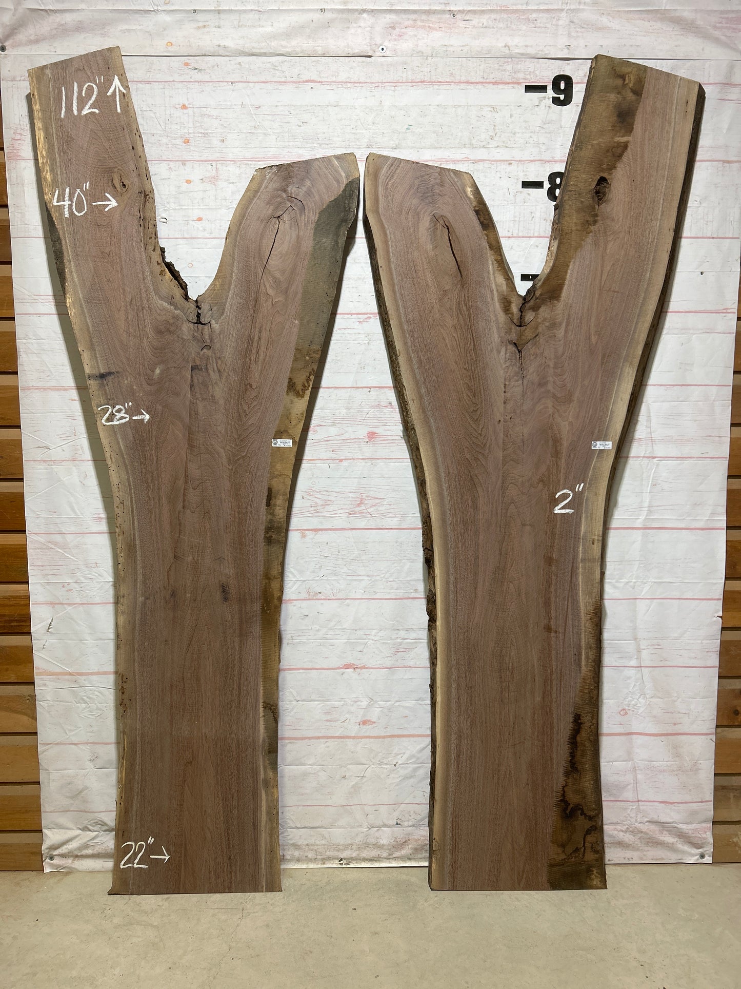 Live Edge Walnut Set Sku#27240K-96