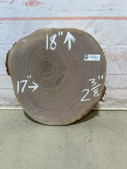 Live Edge Walnut Cookie Sku#28174M