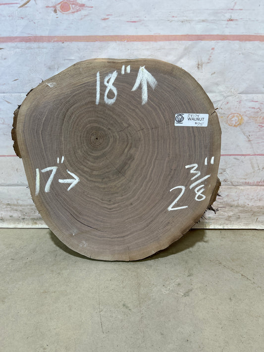 Live Edge Walnut Cookie Sku#28174M