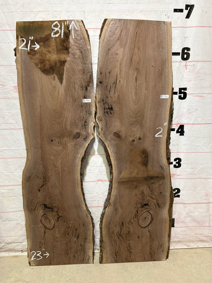 Live Edge Walnut Set Sku#27332K-50