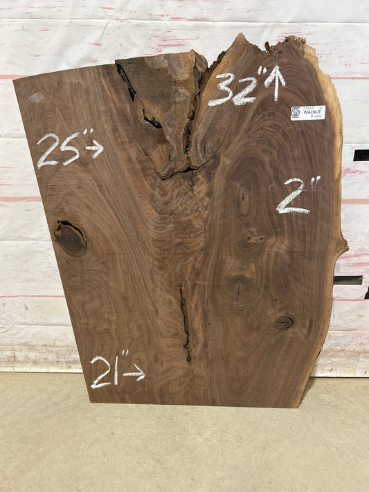 Live Edge Walnut Sku#27543M-10