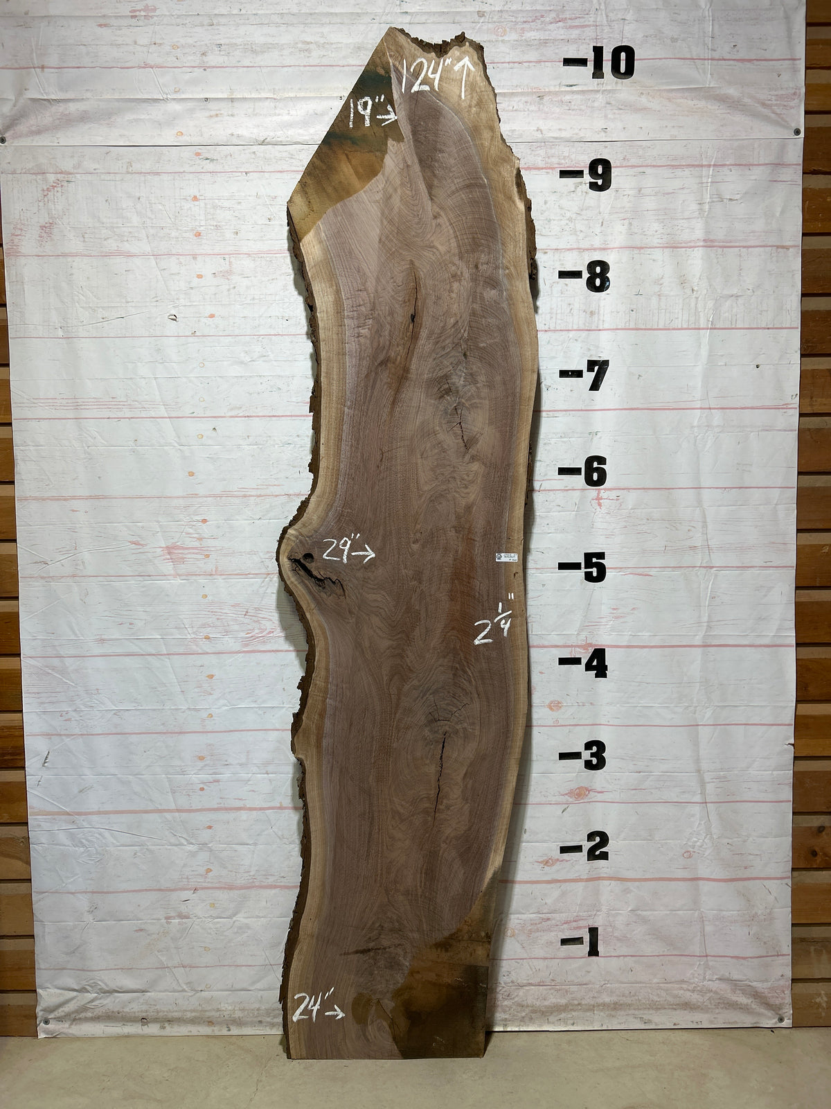 Live Edge Walnut Sku#28908K-47