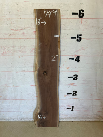 Live Edge Walnut Sku#28895G-15