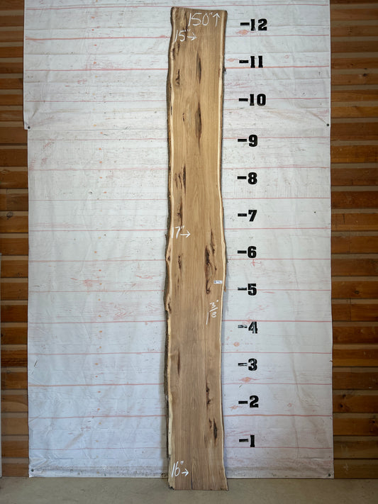 Live Edge Hickory Sku#28606-25