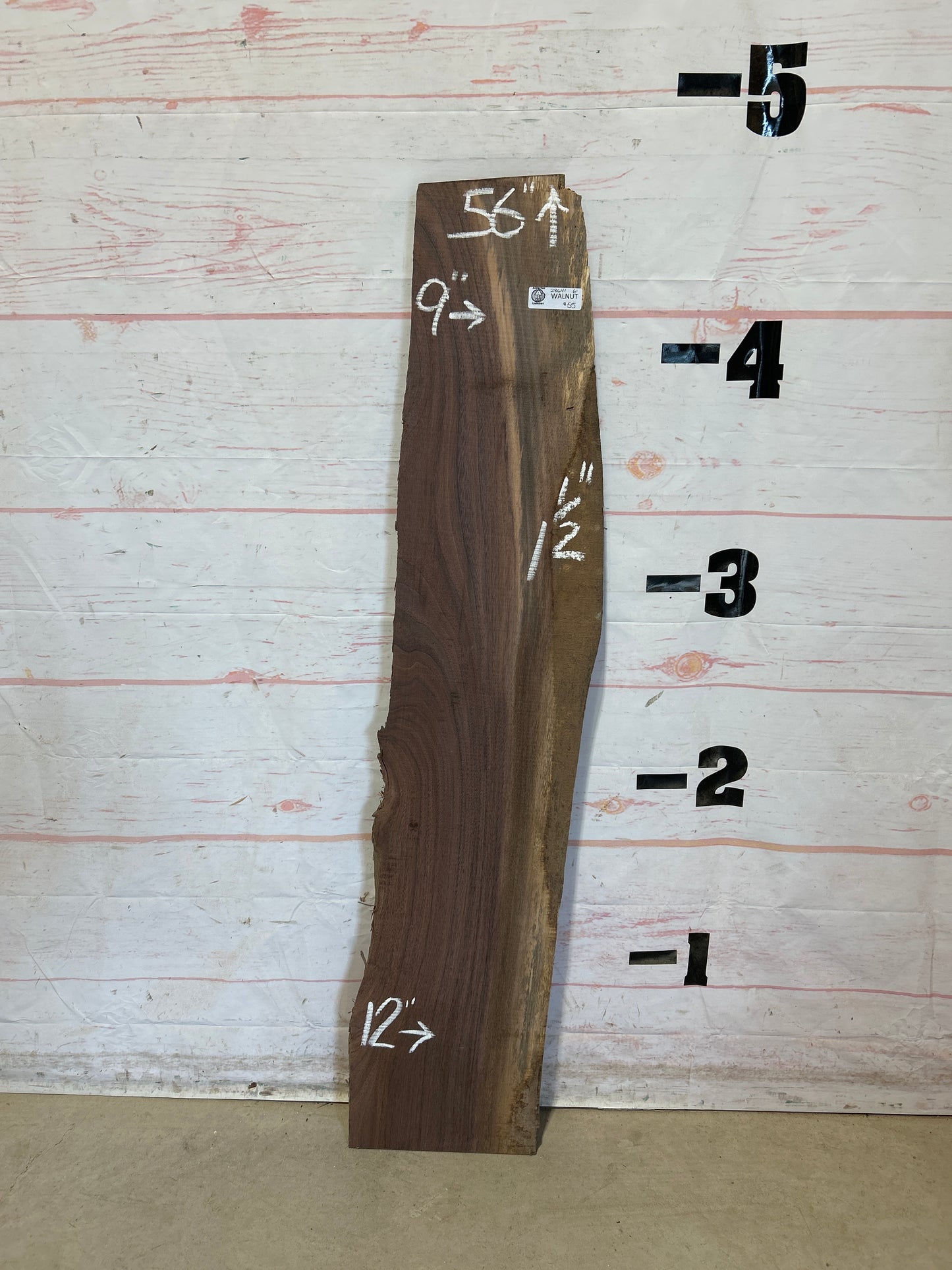 Live Edge Walnut Sku#28641M-6