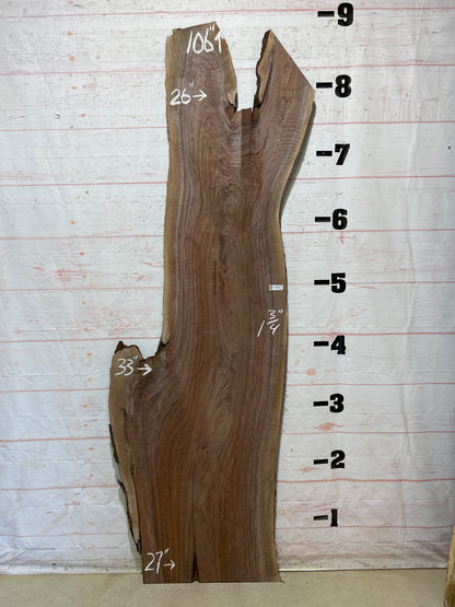 Live Edge Walnut Sku#27468-39