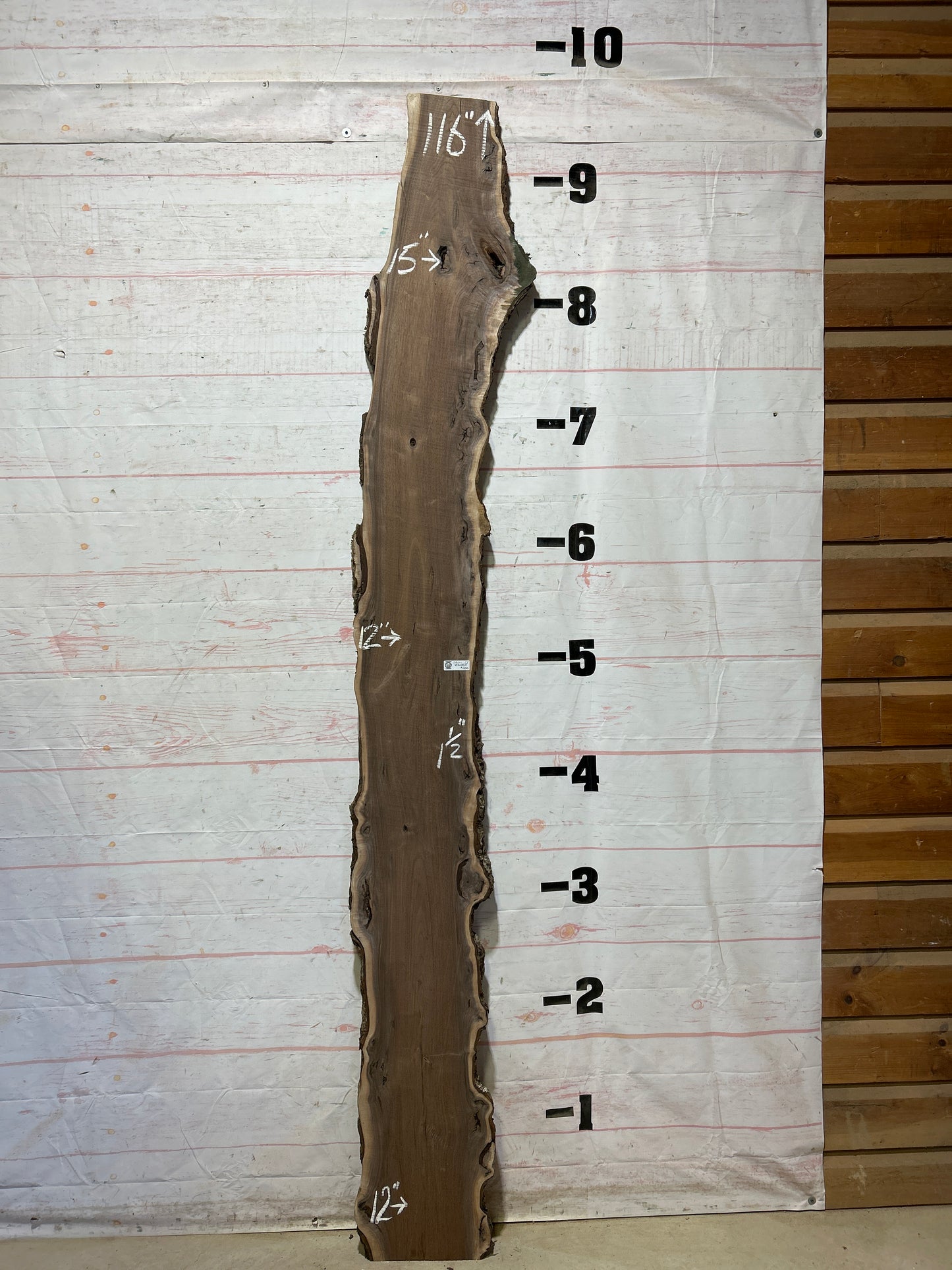 Live Edge Walnut Sku#28001M-17