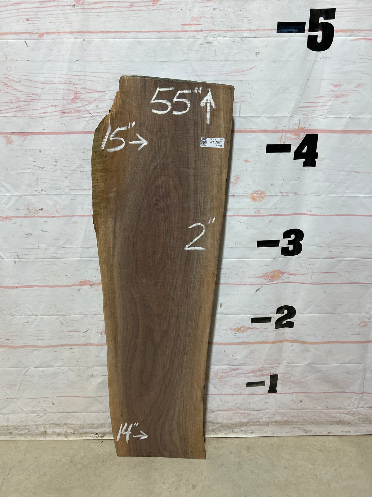 Live Edge Walnut Sku#28708G-11