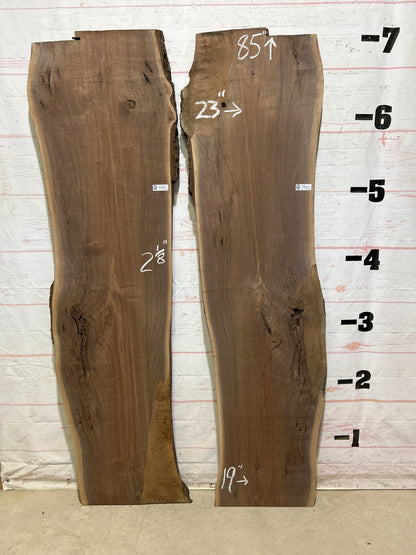 Live Edge Walnut Set Sku#27709K-50