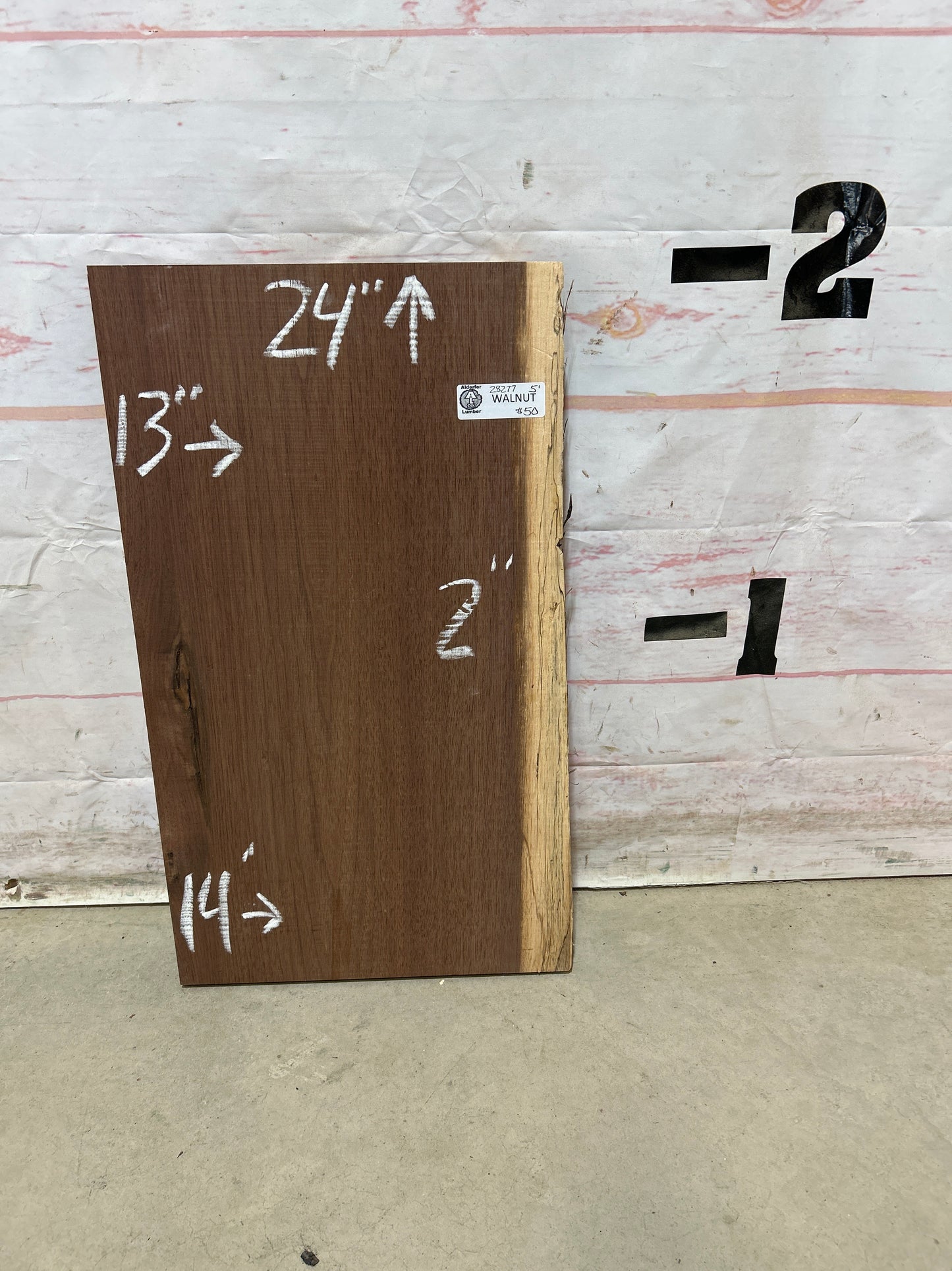 Live Edge Walnut Sku#28277M-5