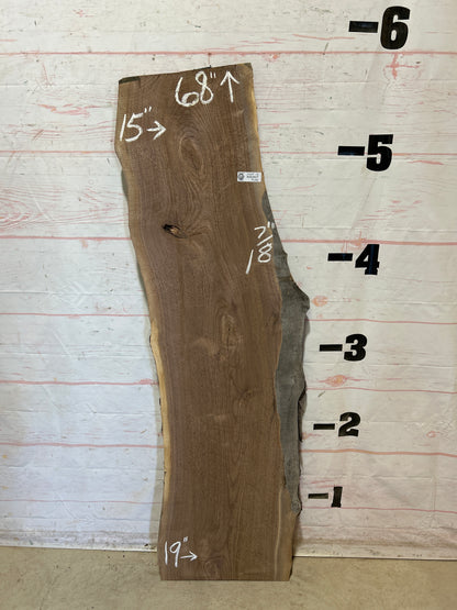 Live Edge Walnut  Sku#29009G-16