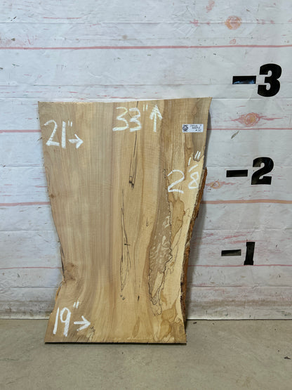 Live Edge Maple Sku#28560E-9