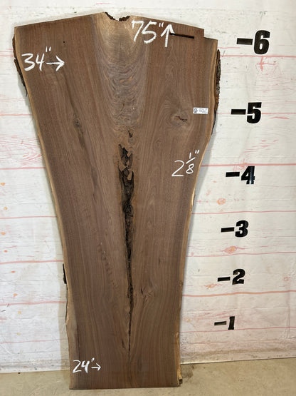 Live Edge Walnut Sku#28422N-30