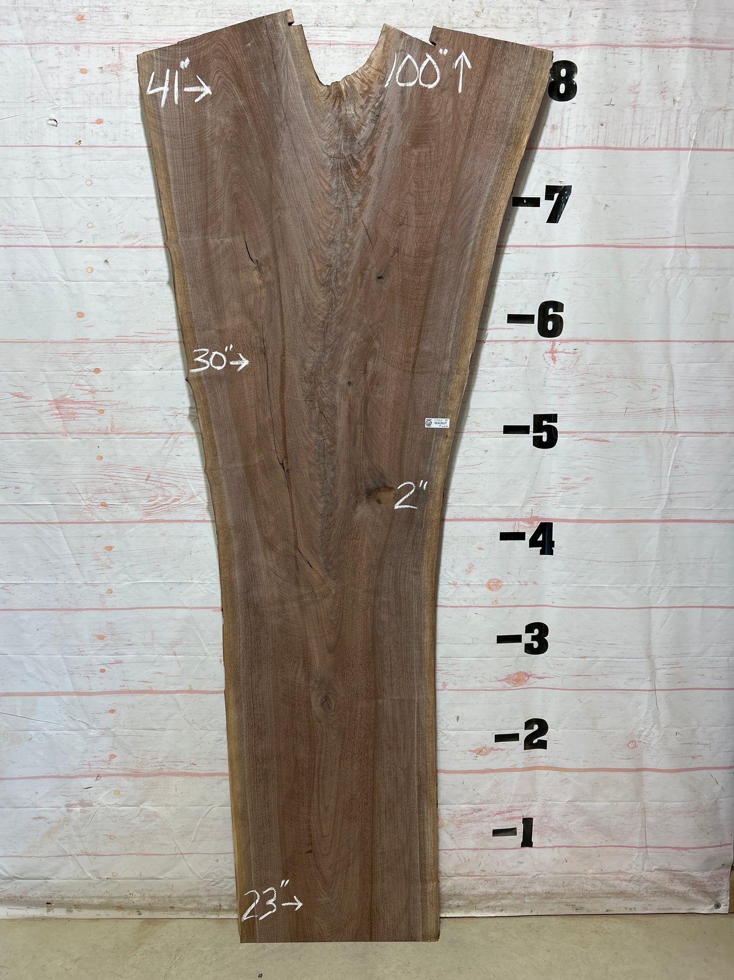 Live Edge Walnut Sku#27462J-44