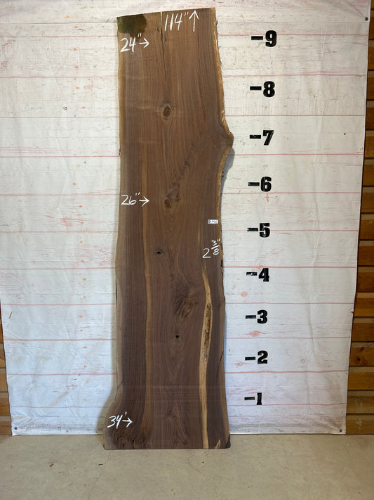 Live Edge Walnut Sku#28416J-57