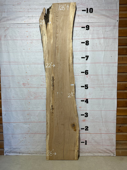 Live Edge White Oak Sku#27328-55