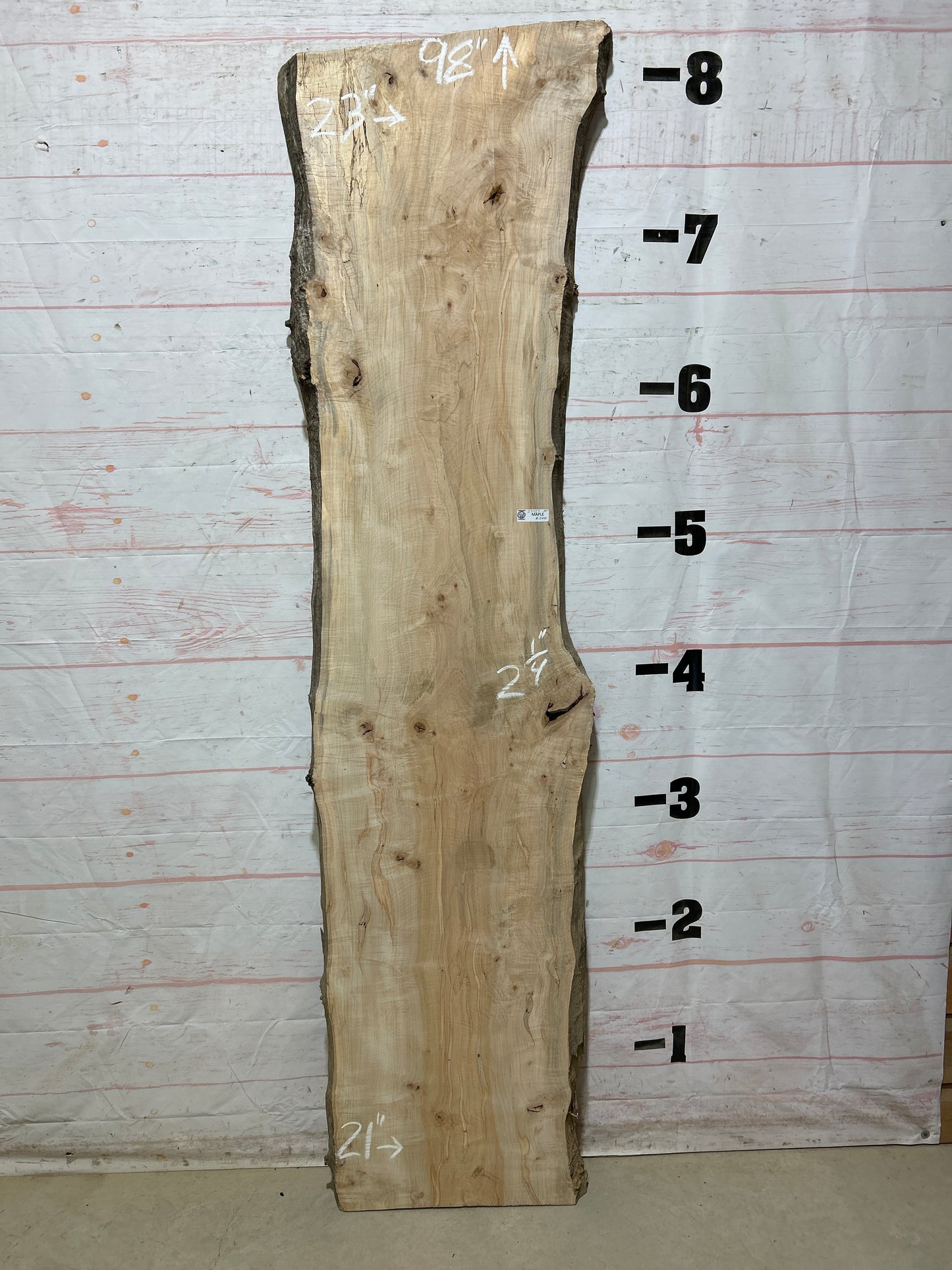 Live Edge Maple Sku#27727-34