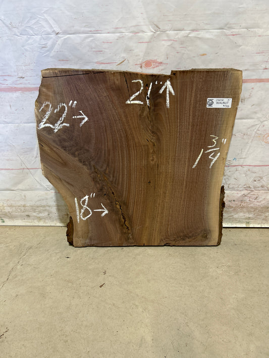 Live Edge Walnut Sku#28850M-5