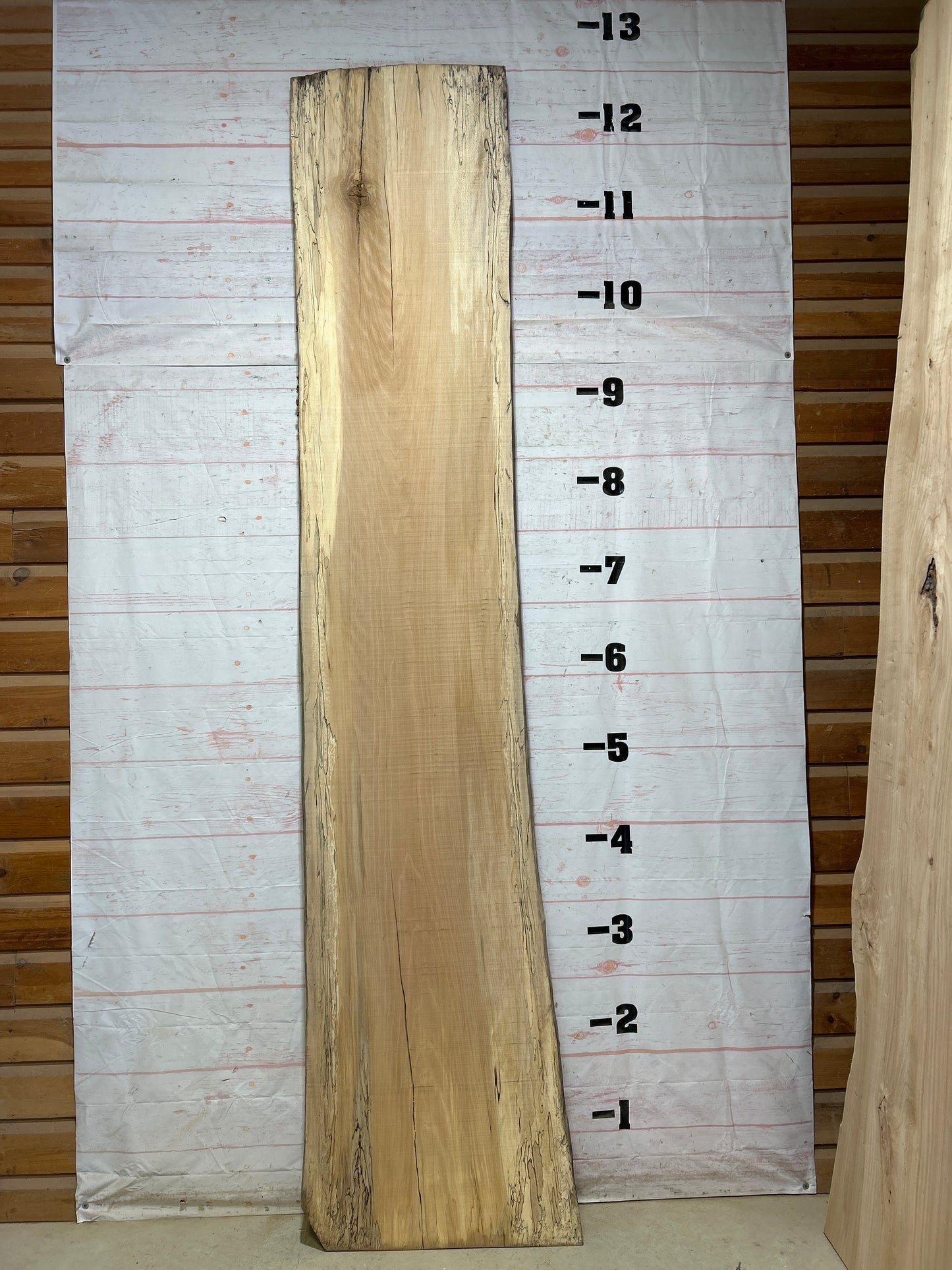 Live Edge Spalted Sycamore Sku#27489-73