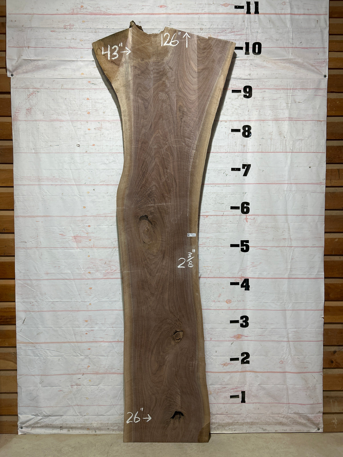 Live Edge Walnut Sku#28957K-77