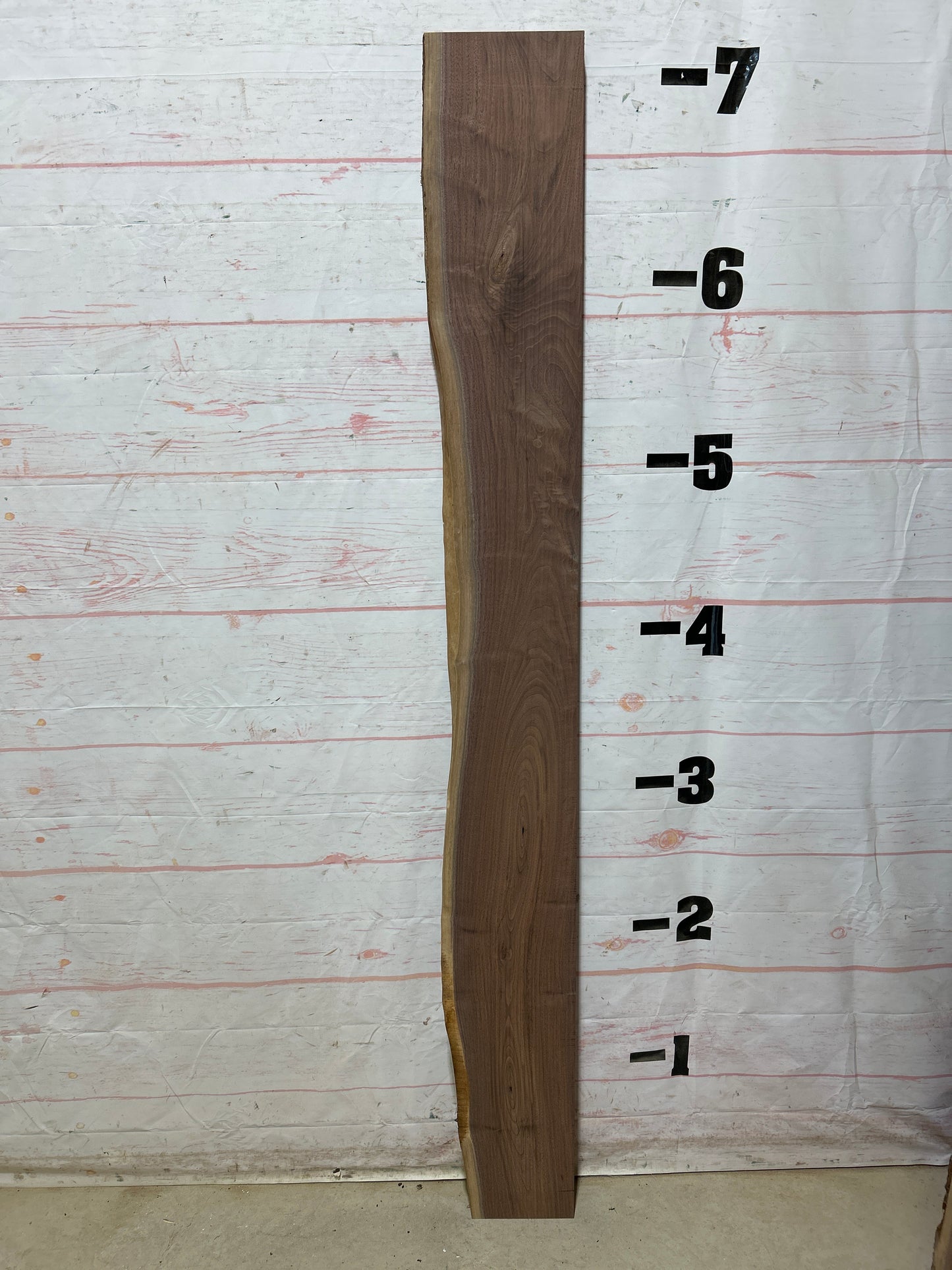 Live Edge Walnut Sku#27482C-9