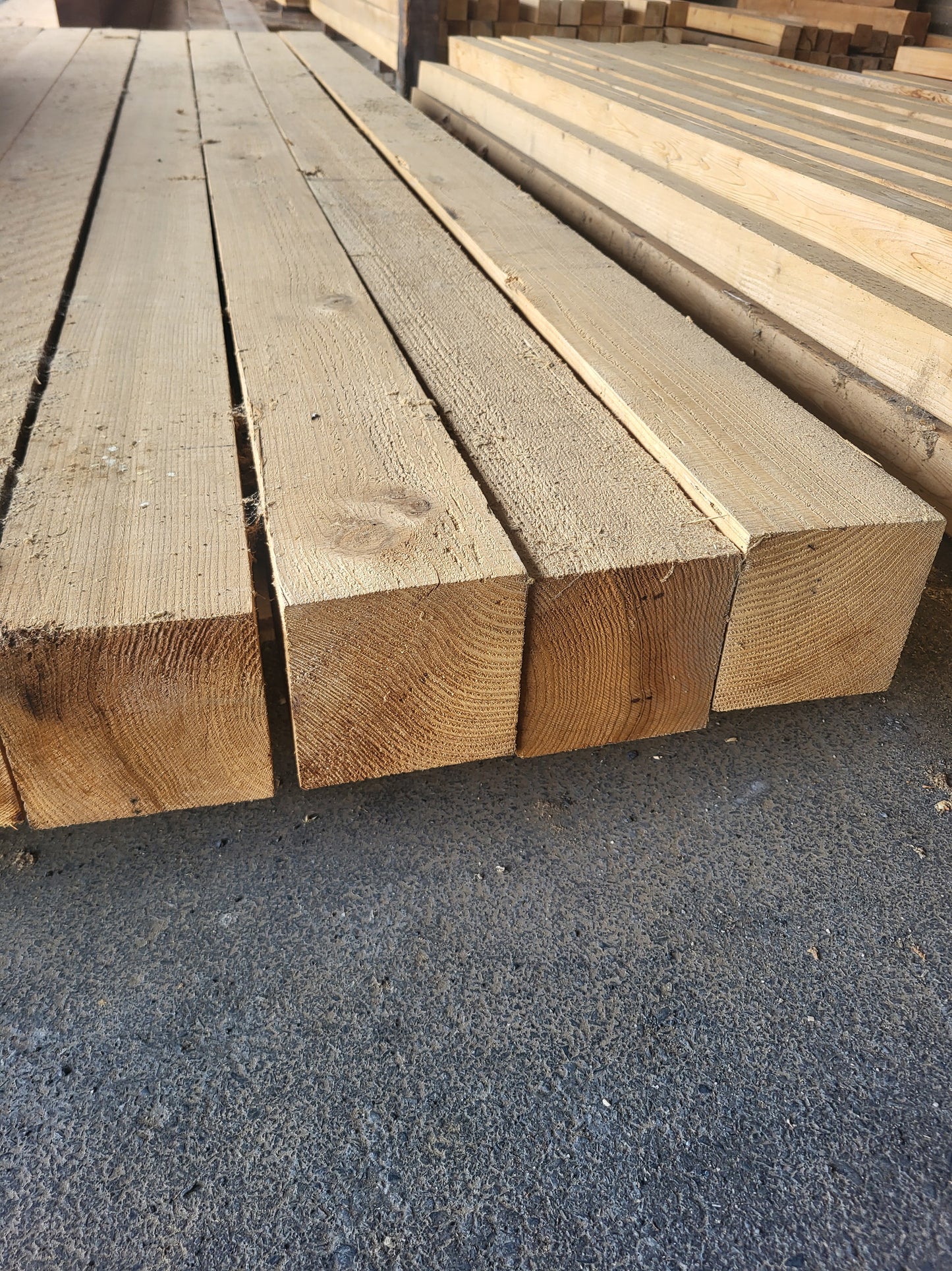 Knotty Western Red Cedar Fence and Deck Posts