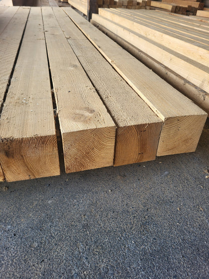 Knotty Western Red Cedar Fence and Deck Posts