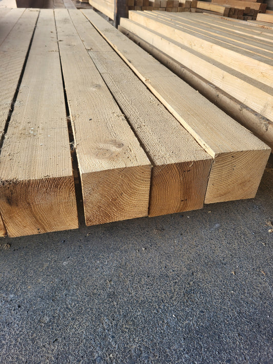 Knotty Western Red Cedar Fence and Deck Posts