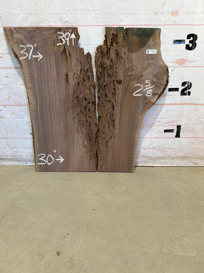 Live Edge Walnut Sku#28625M-25