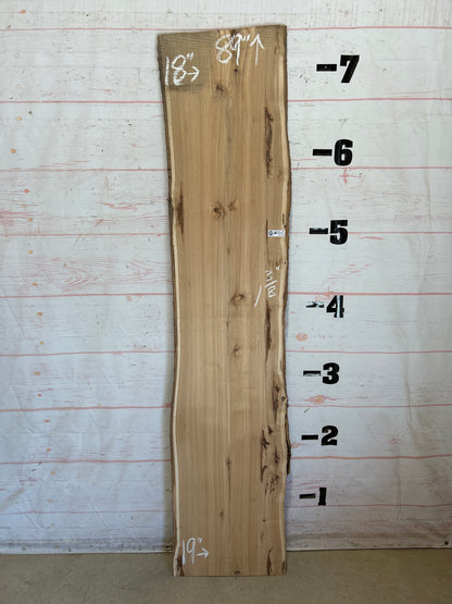 Live Edge Hickory Sku#28607-18