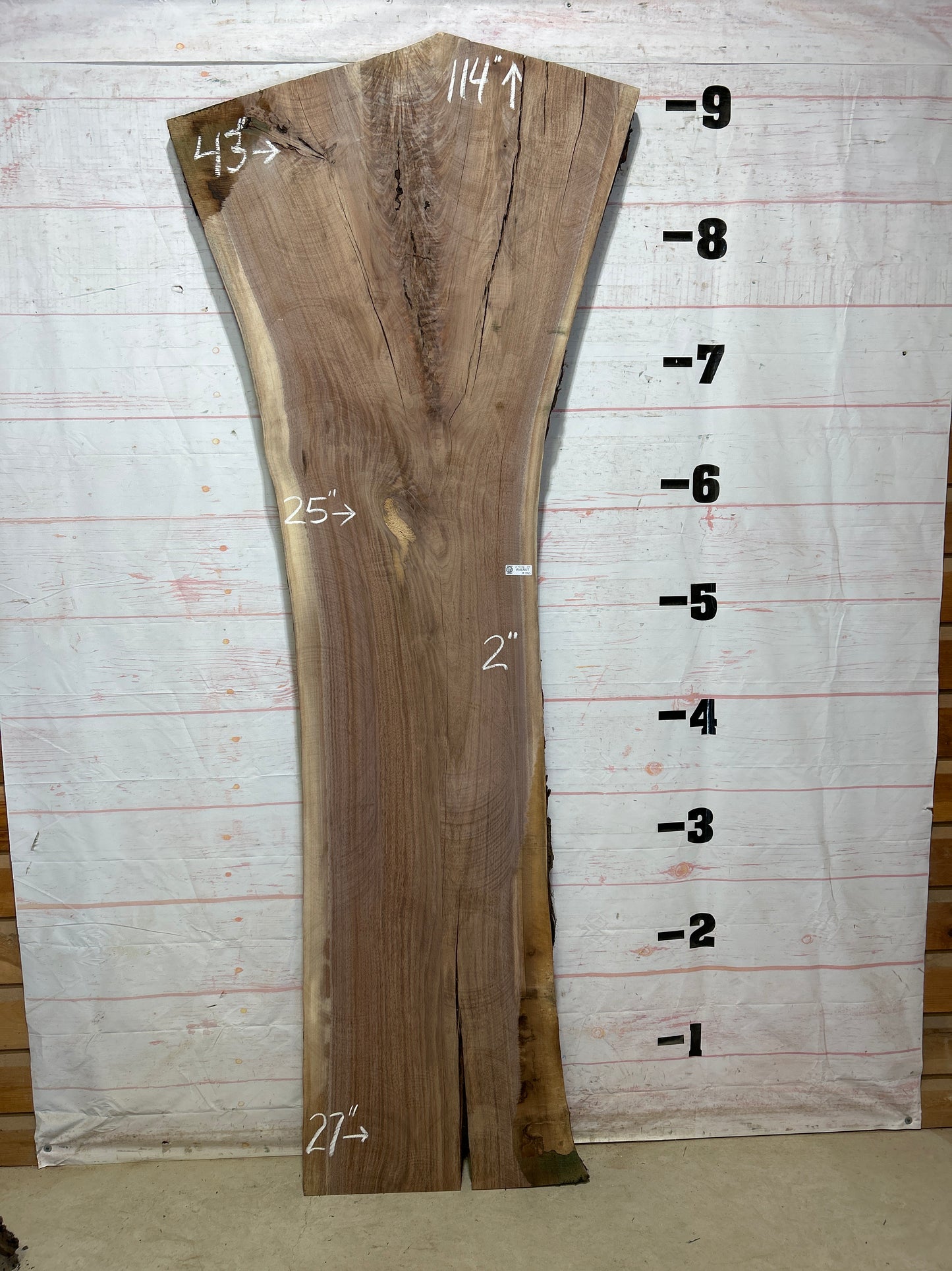 Live Edge Walnut Sku#27576K-54