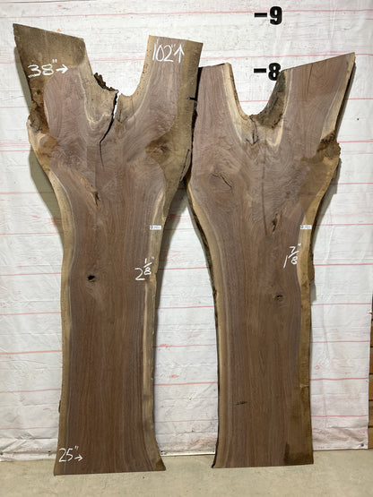 Live Edge Walnut Set Sku#27242K-90