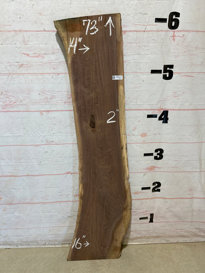 Live Edge Walnut Sku#28484G-15