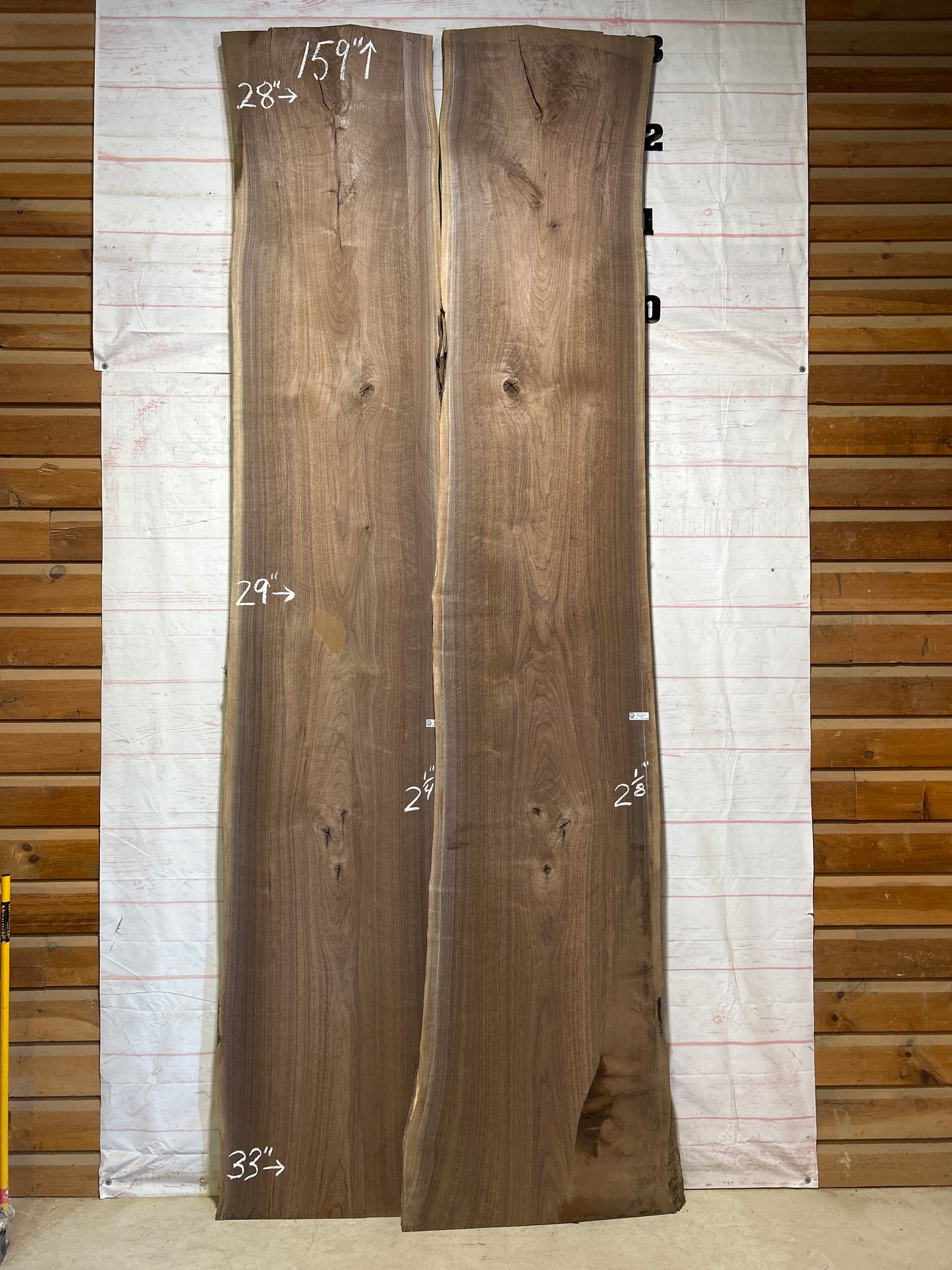 Live Edge Walnut Set Sku#28345-154