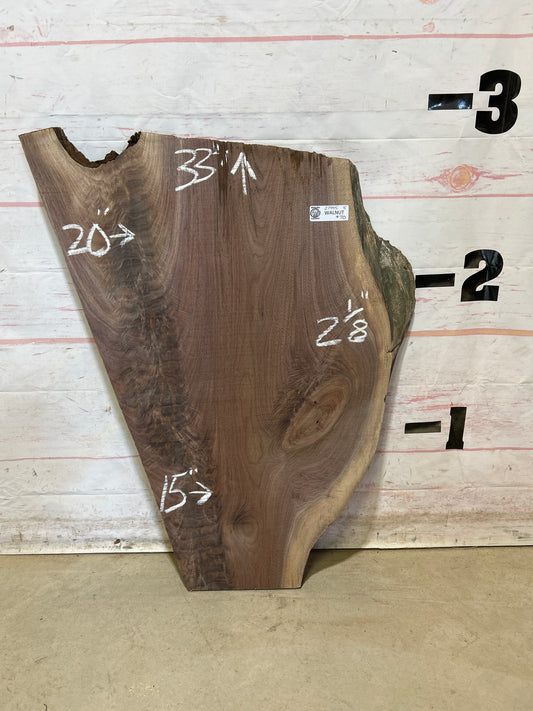Live Edge Walnut Sku#27995M-8