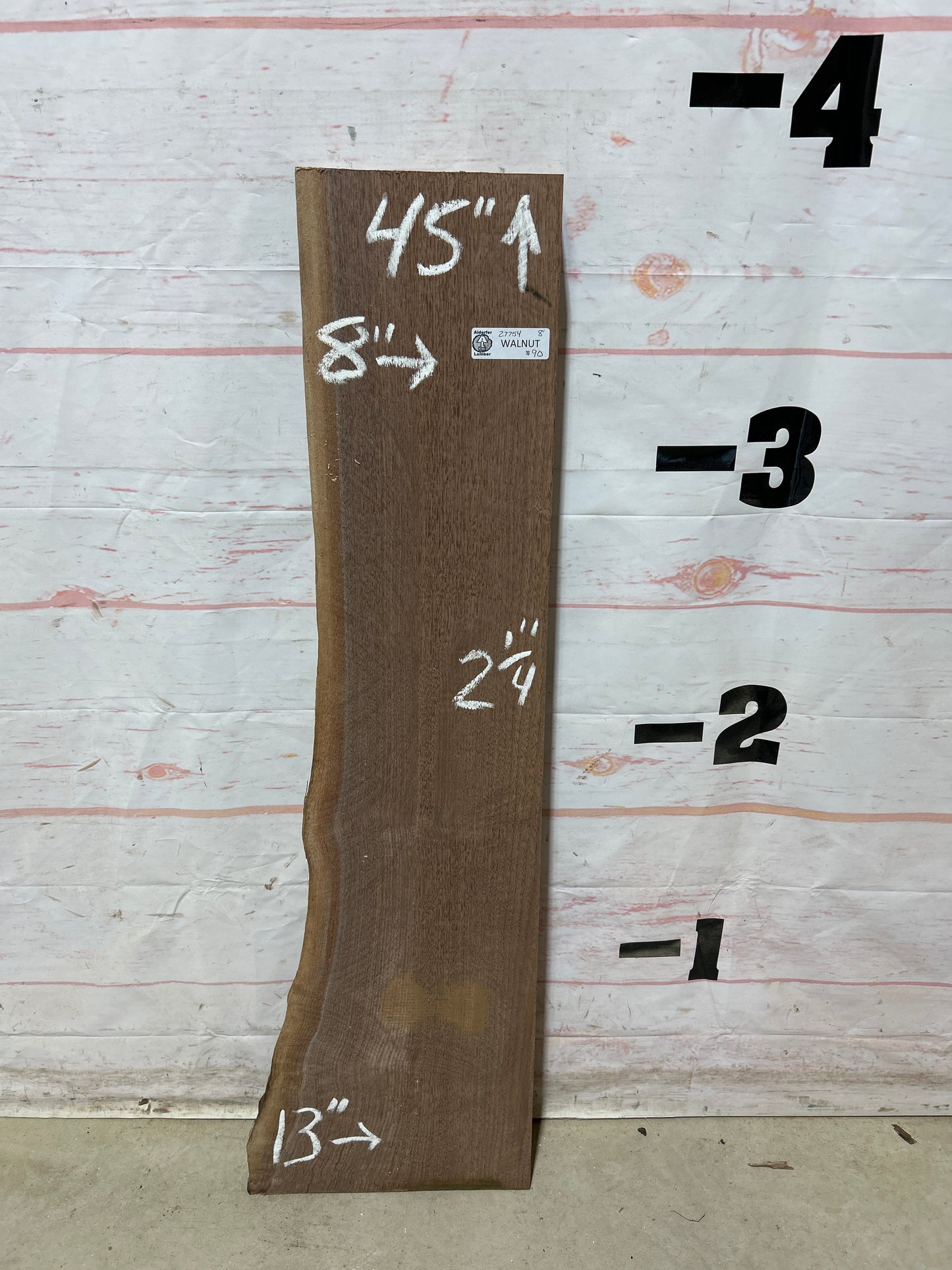 Live Edge Walnut Sku#27754M-8