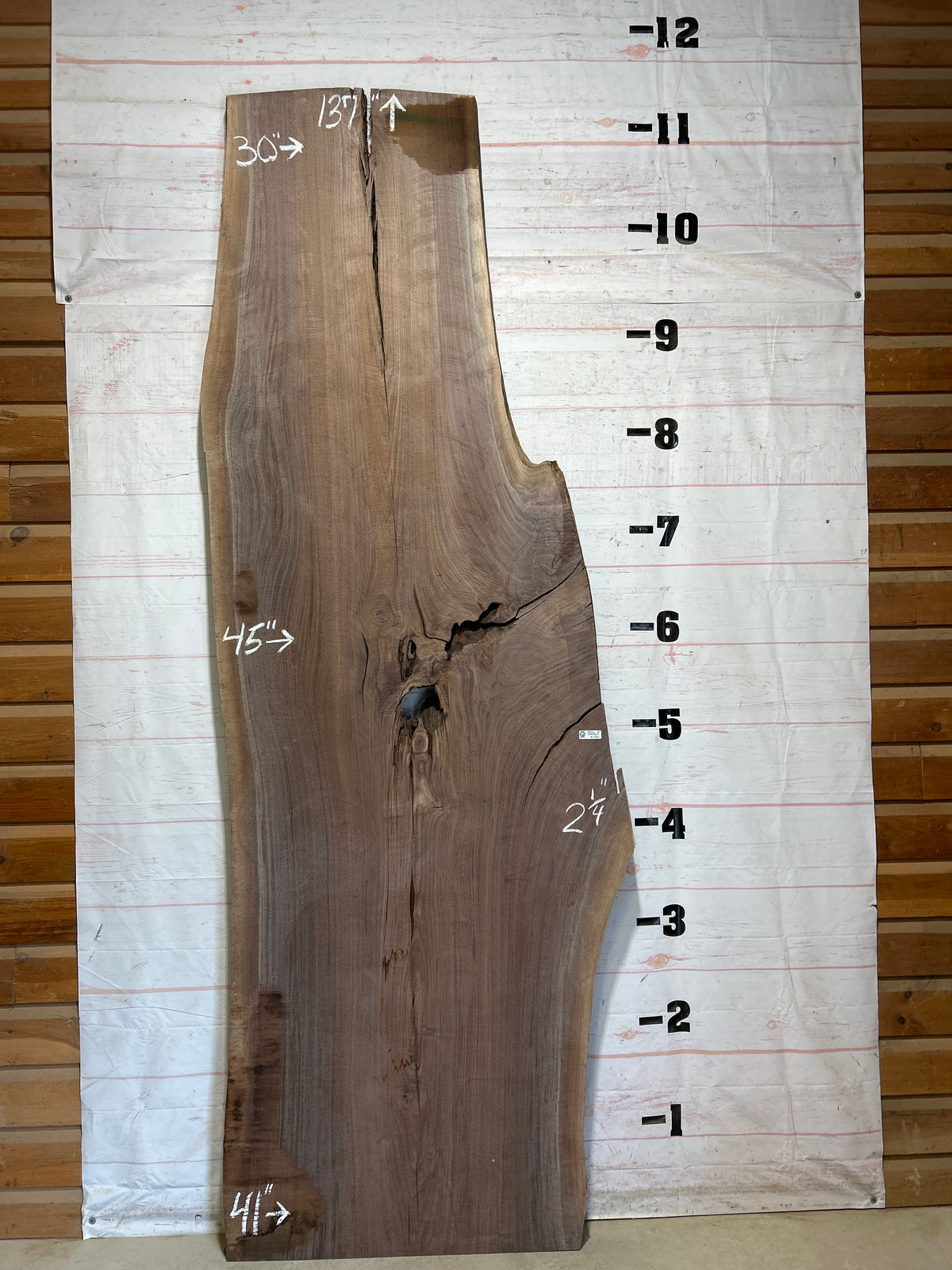 Live Edge Walnut Sku#28966-81