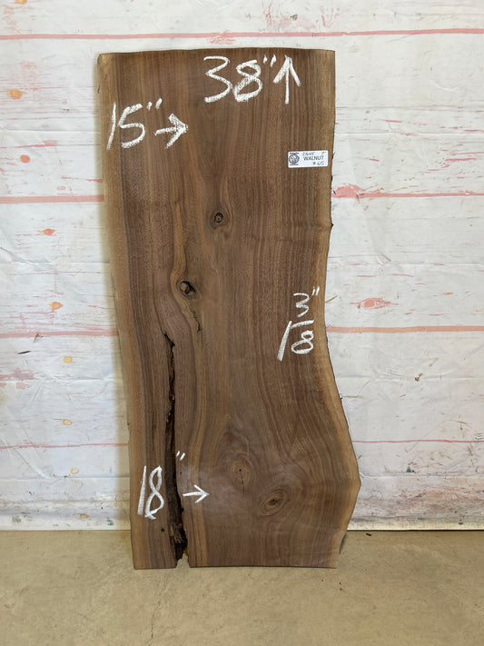 Live Edge Walnut Sku#27645M-7