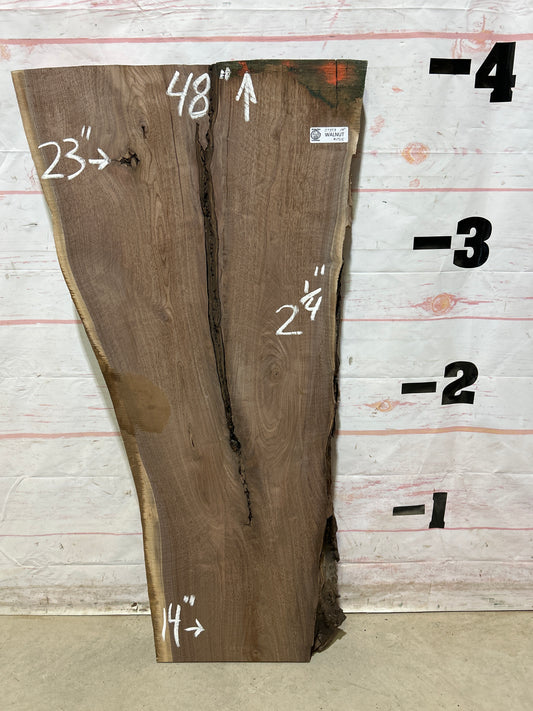 Live Edge Walnut Sku#27393M-14