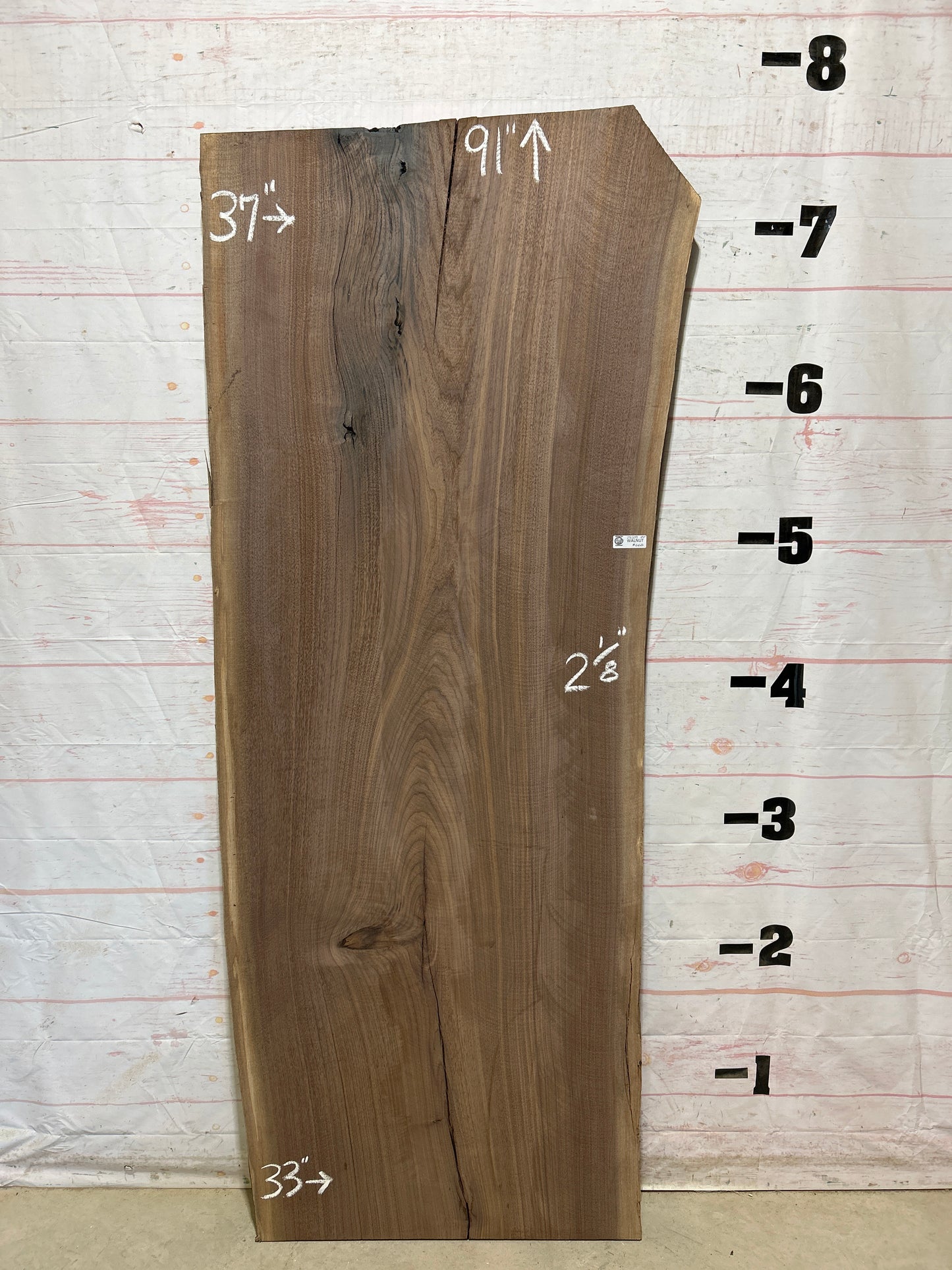 Live Edge Walnut Sku#28209J-44