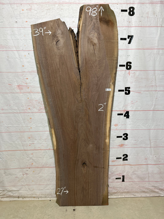 Live Edge Walnut Sku#27370-45